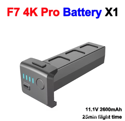 Sjrc F7S 4k pro drone battery